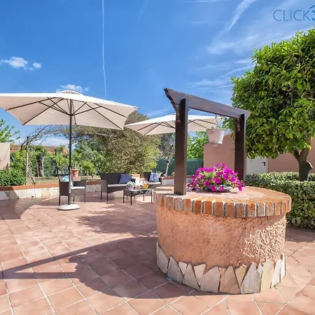 Galatea Con Giardino Per 8 Persone Vicino Con 4 * אלגהרו